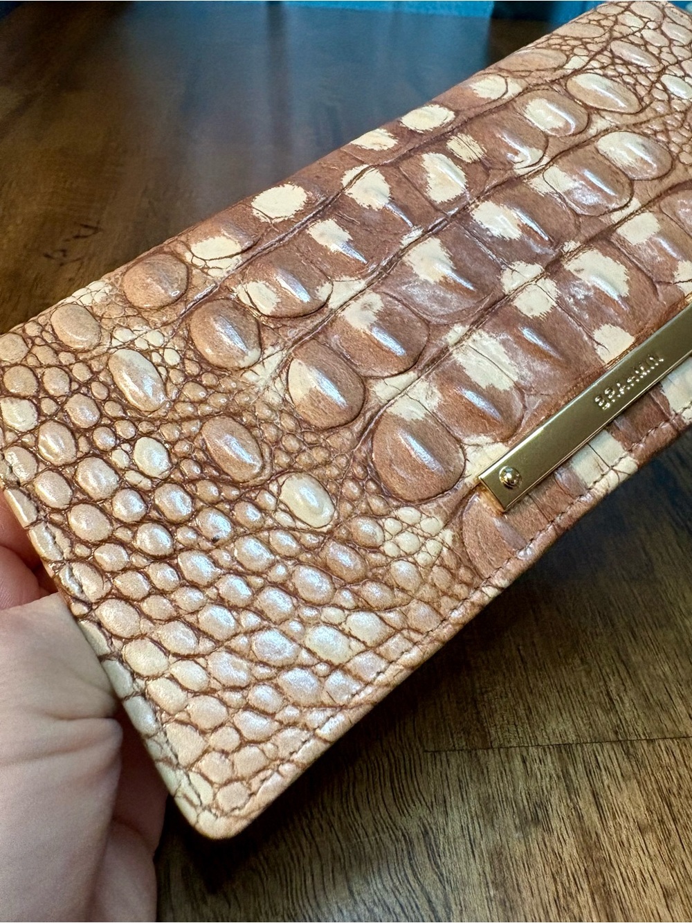 Brahmin EUC Ady - Doe Ombré - VERY HTF, Rare - Satin Finish & Feel - Like New - Picture 14 of 16